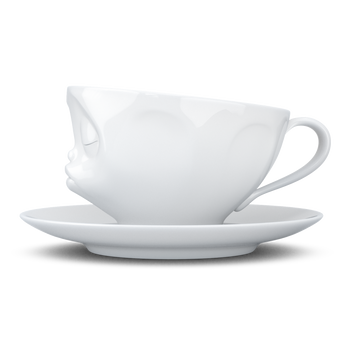 TASSEN Kissing Coffee Cup & Saucer